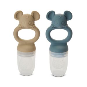 fruitfopspeen 2-pack blauw/beige