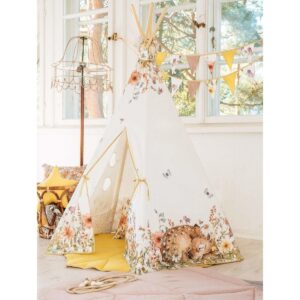 Tipi-tent "Wilde bloemen"
