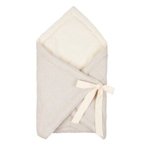 Linnen schelp babyhoorn "Zand"