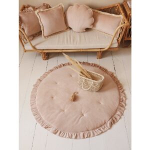 Zachte fluwelen mat Latte