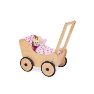 Poppenwagen hout