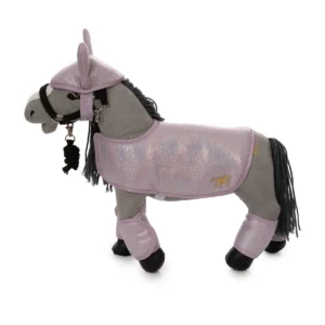 Accessoires voor knuffelpony 30cm, lila